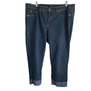 Ana Women’s Jeans Plus Stretch Cropped Leg  Zipper/Button Closure 5 Pocket 20